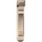 Ekena Millwork Olympic Arts and Crafts Smooth Bracket w/ Offset Brace, Douglas Fir, 5 1/2"W x 22"D x 30"H BKT0604X22X30OLY03SDF - alternate 3